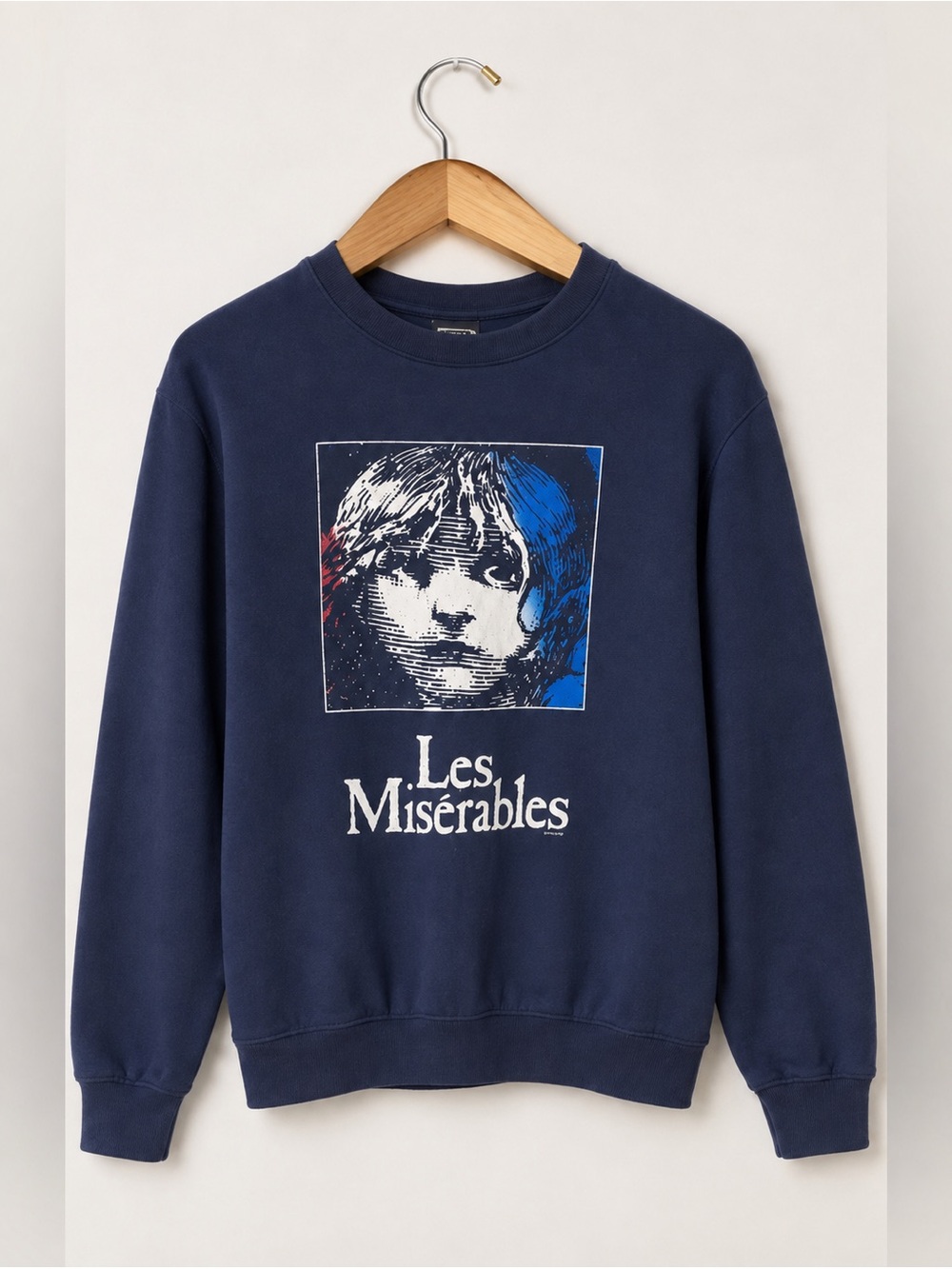 Vintage 1986 Les Misérables Broadway Musical Cosette Crewneck Sweatshirt Size M